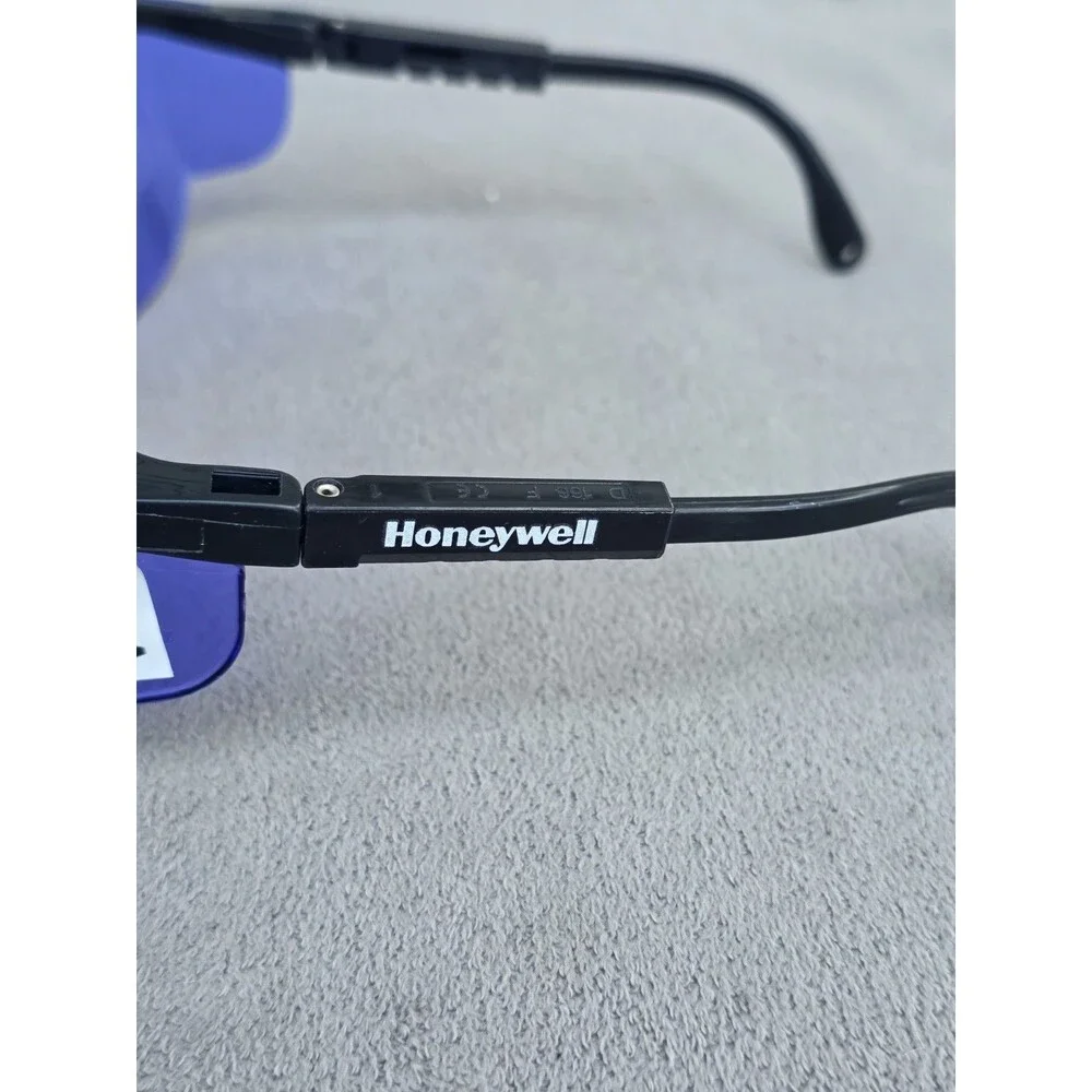 Lot of 3 Purple Laser Safety Glasses Sperian Honeywell OD 5.2 592-596nm